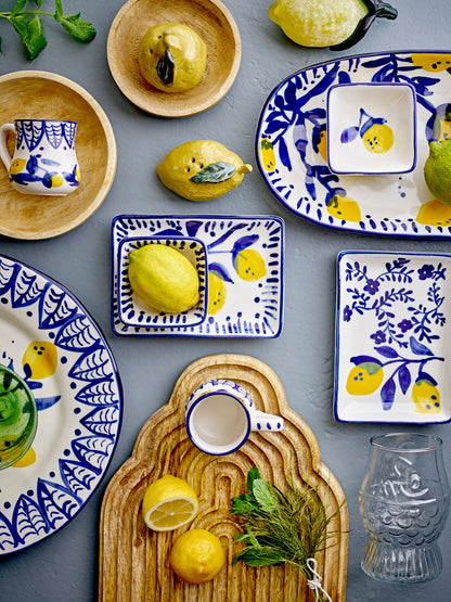 Creative Collection Maxima Teller, Blue, Steingut
