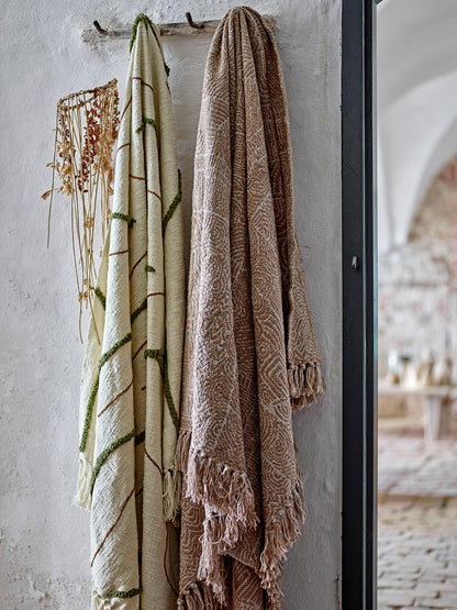 Bloomingville Osasio Decke, Bunt, Baumwolle OEKO-TEX®