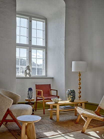 Bloomingville Giacoma Stehlampe, Natur, Gummibaumholz