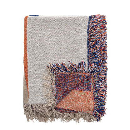 Bloomingville Clarita Decke, Bunt, Recycelte Baumwolle