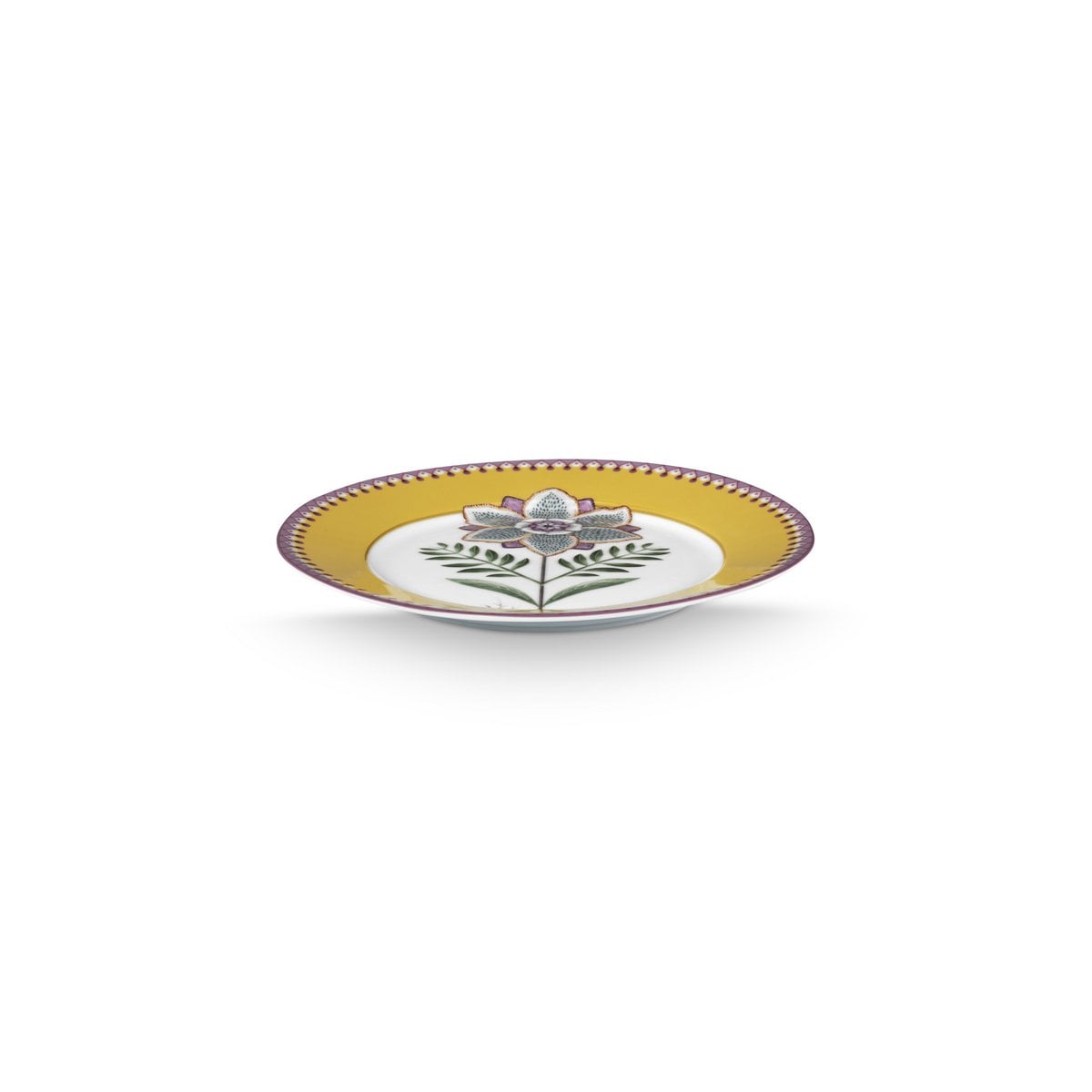 Set/3 Breakfast Set Lily&Lotus Yellow