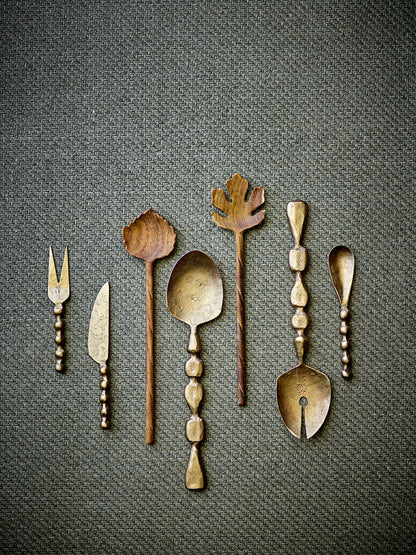 Bloomingville Edi Salatbesteck, Brass, Metall