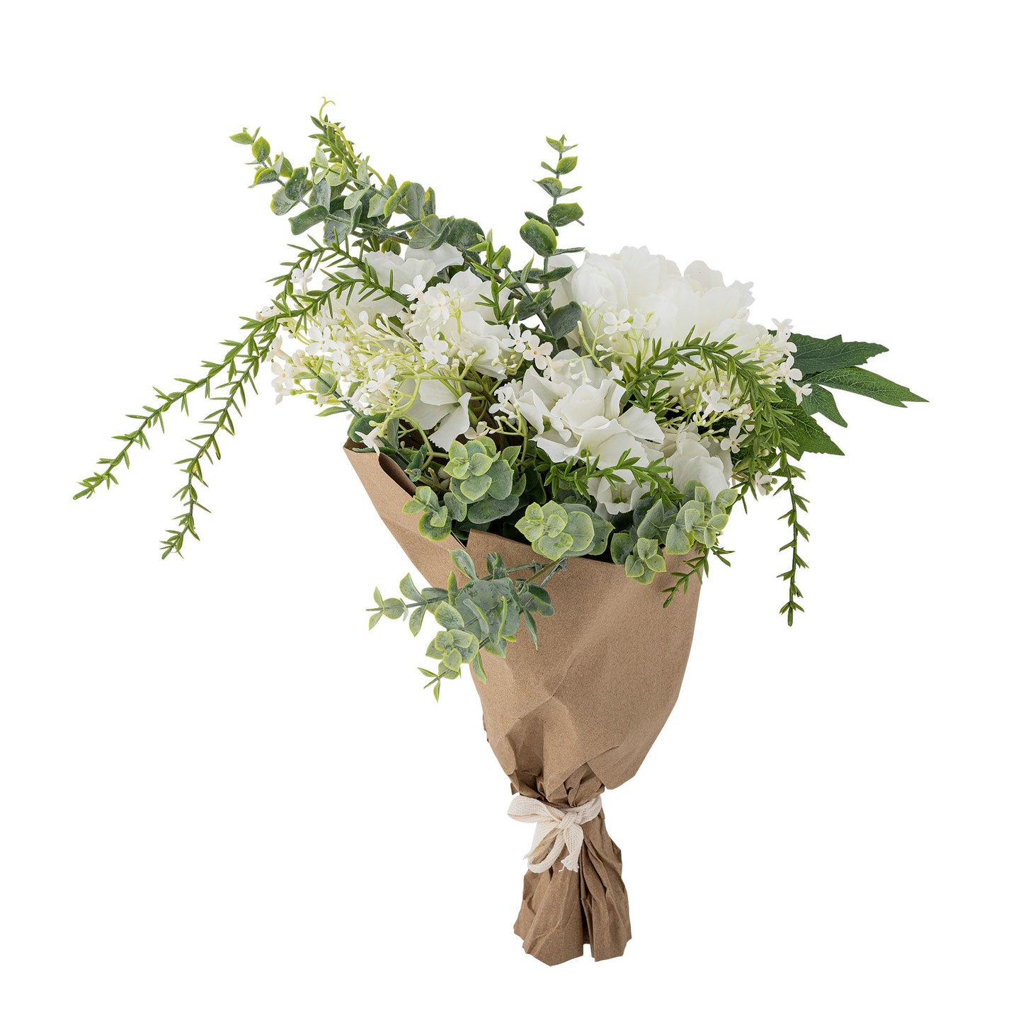 Bloomingville Lustre Blumenstrauß, Weiß, Künstliche Blumen