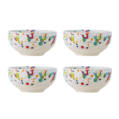 Bloomingville Freckles Schale, Bunt, Steingut