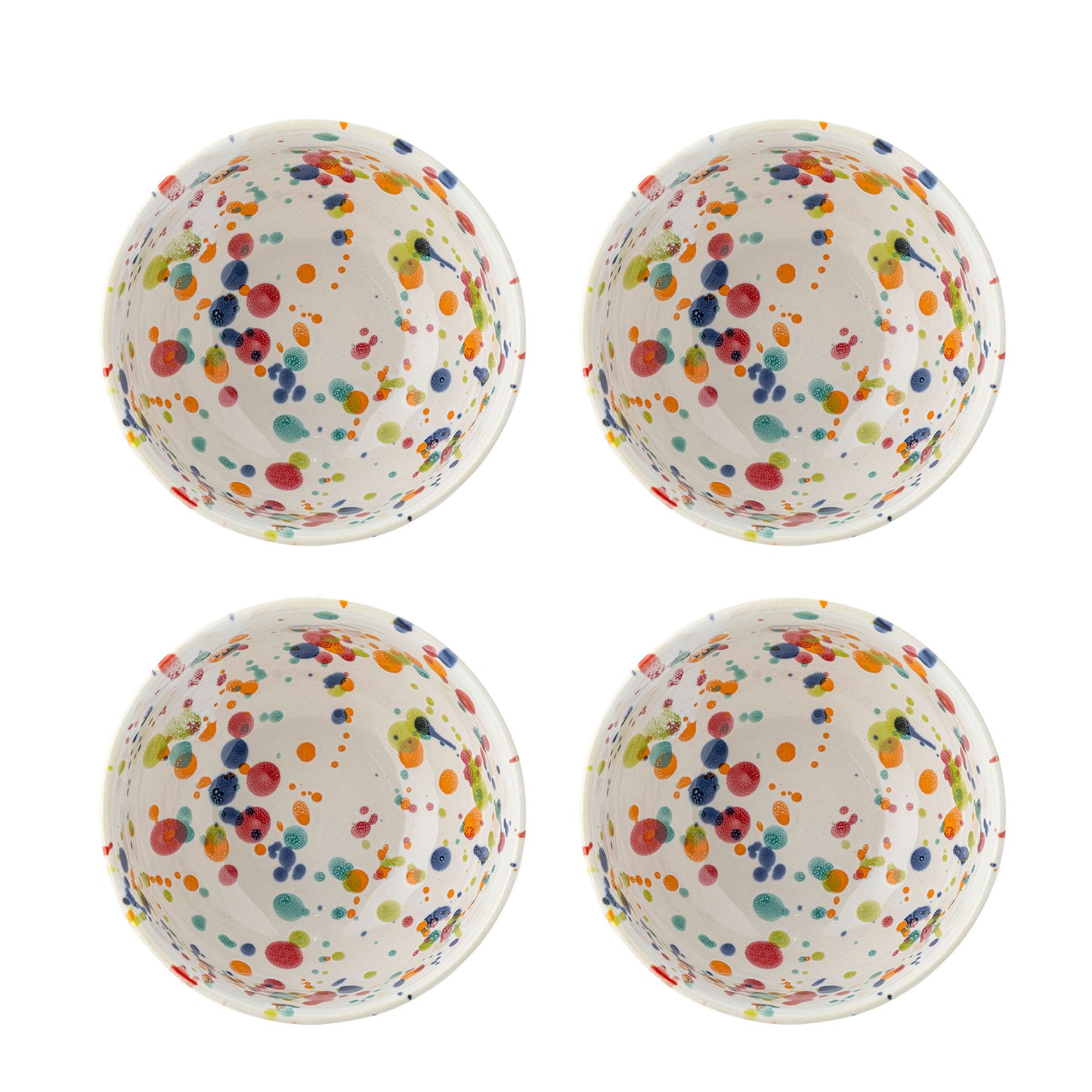Bloomingville Freckles Schale, Bunt, Steingut