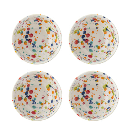 Bloomingville Freckles Schale, Bunt, Steingut