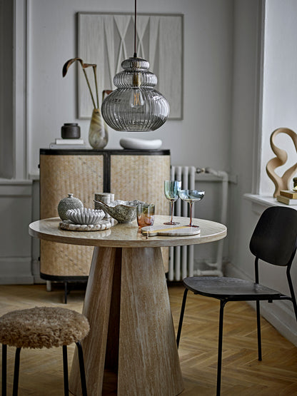Bloomingville Linard Hocker, Braun, Polyester