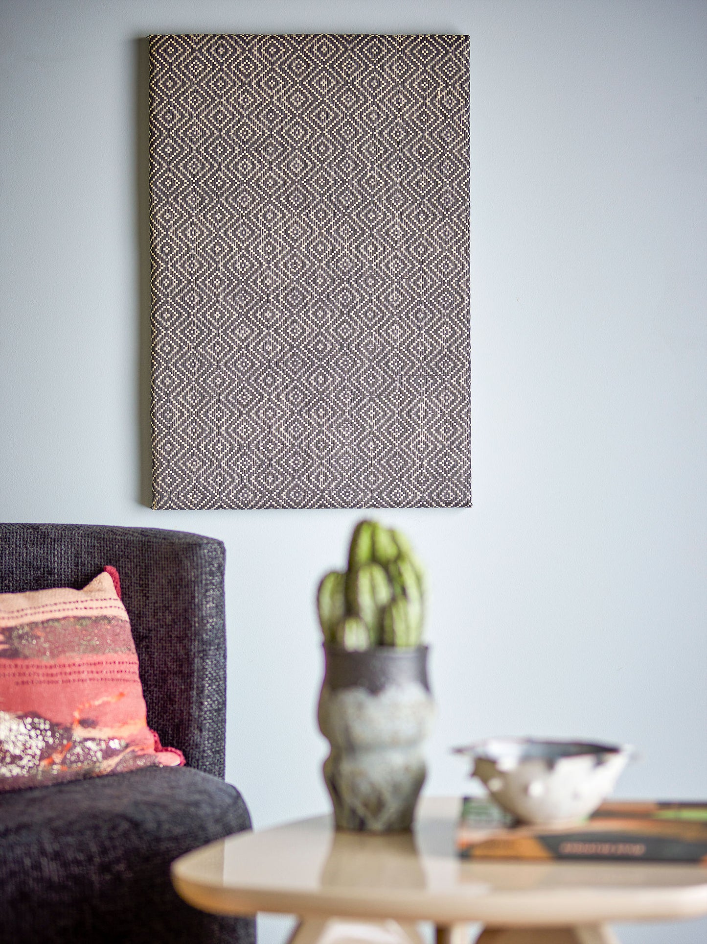 Bloomingville Rivalta Pinnwand, Schwarz, MDF