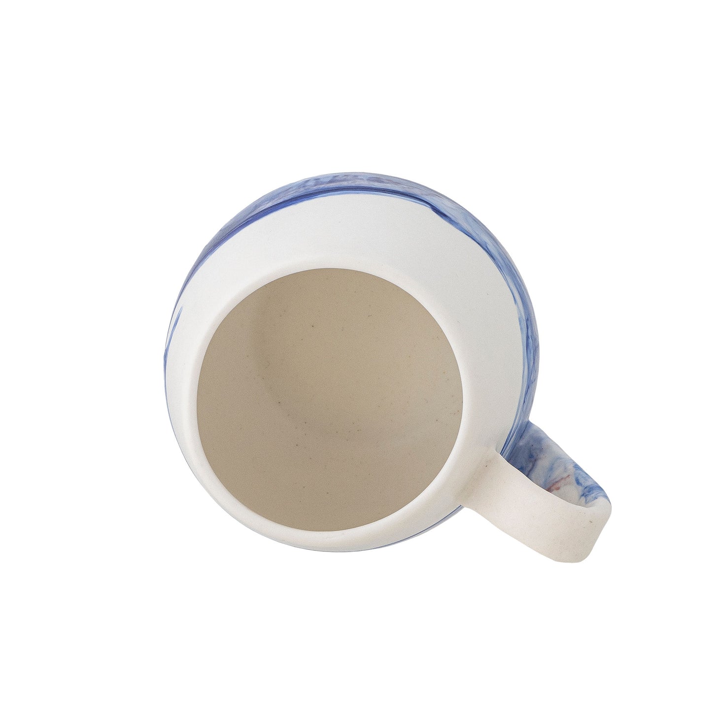 Bloomingville Lyre Tasse, Blau, Steingut