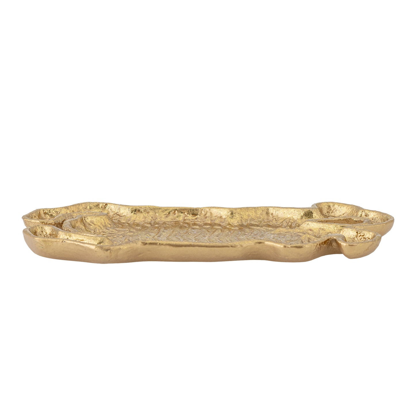 Bloomingville Lester Tablett, Gold, Gusseisen