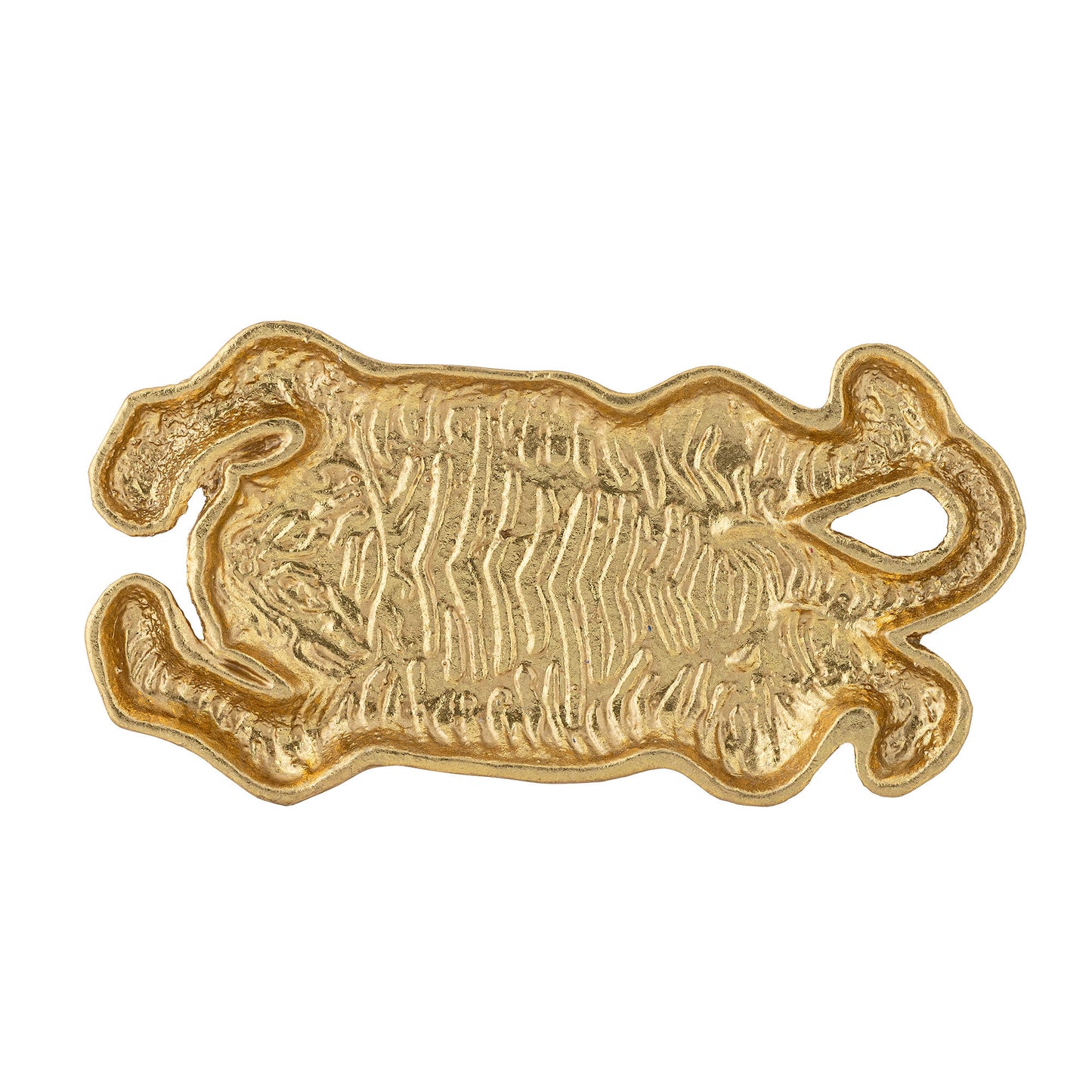 Bloomingville Lester Tablett, Gold, Gusseisen