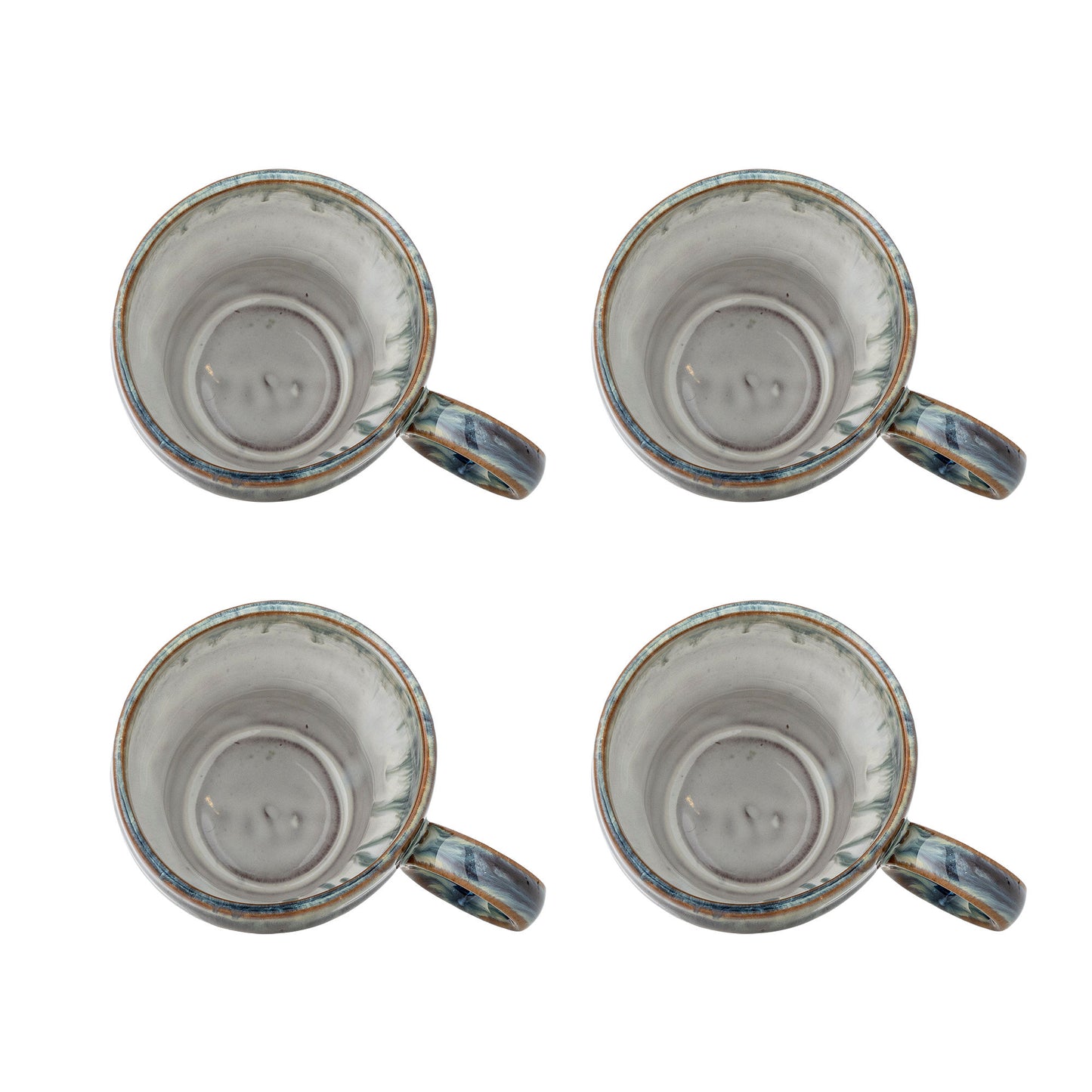 Bloomingville Nigel Becher, Blau 4er Set