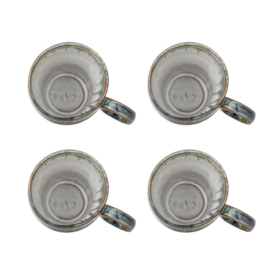 Bloomingville Nigel Becher, Blau 4er Set