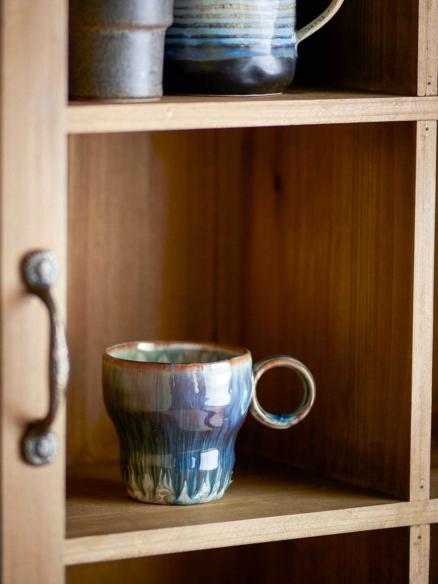 Bloomingville Nigel Becher, Blau 4er Set
