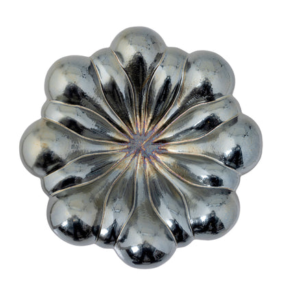 Bloomingville Sheeran Schale, Silber, Steingut
