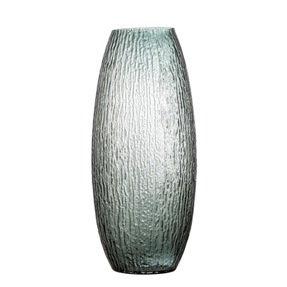 Bloomingville Brock Vase, Grau, Glas