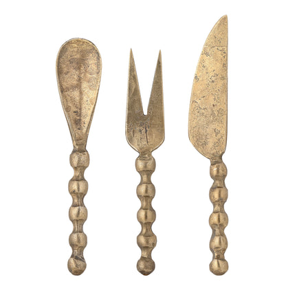 Bloomingville Haolin Käse-Utensilien, Brass, Metall