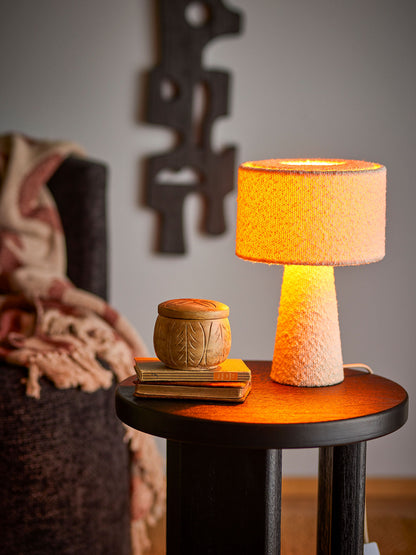 Bloomingville Emmie Tischlampe, Weiß, Polyester