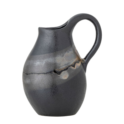 Bloomingville Alvena Vase, Braun, Steingut