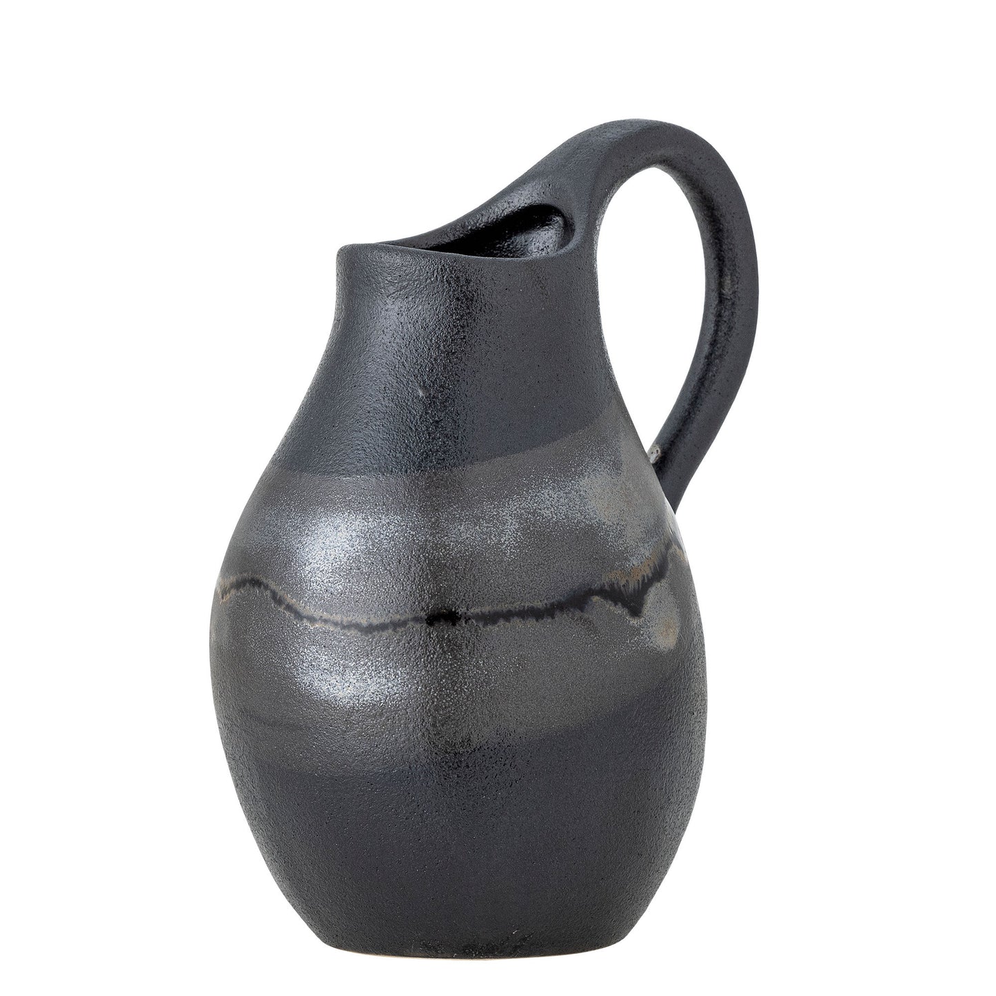Bloomingville Alvena Vase, Braun, Steingut