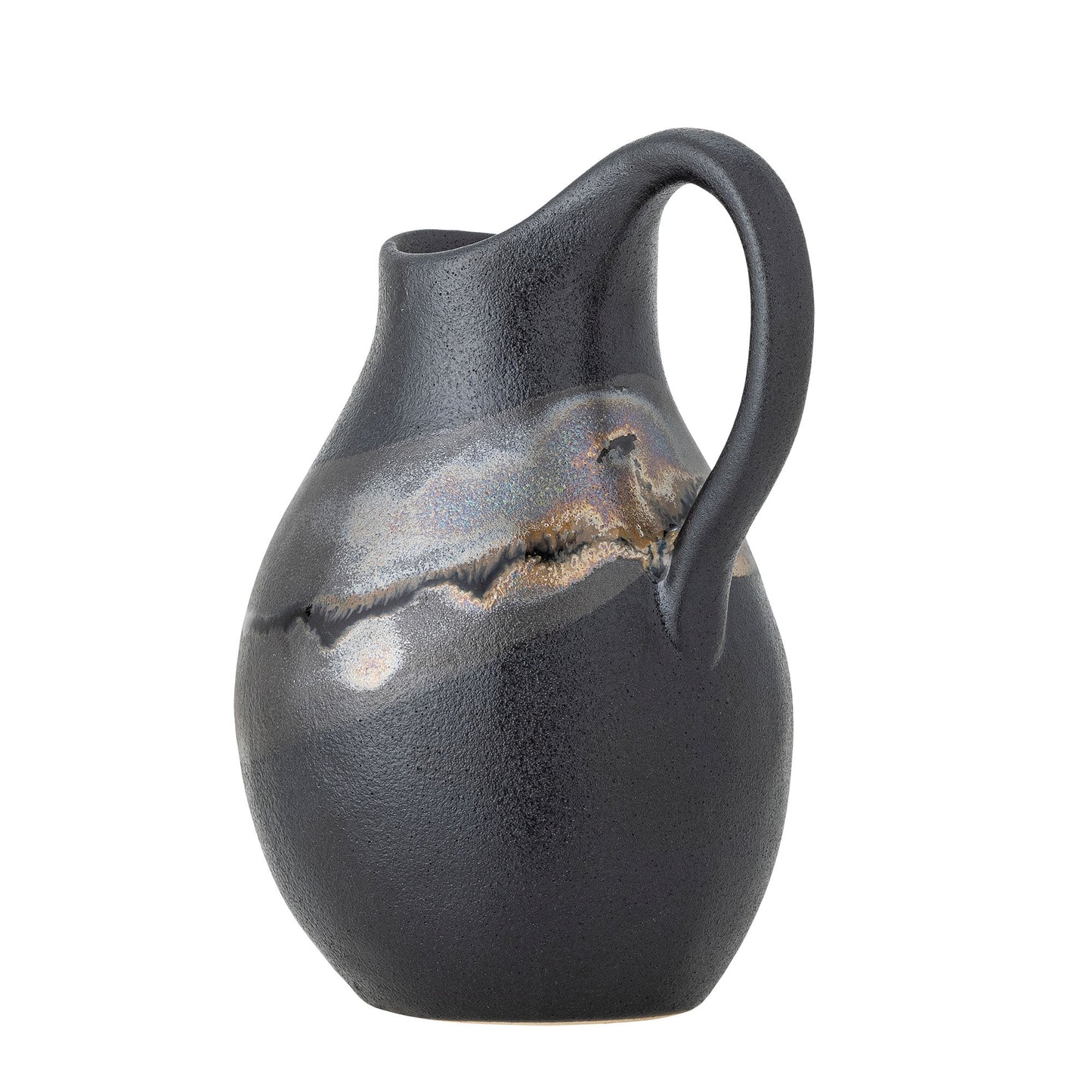 Bloomingville Alvena Vase, Braun, Steingut