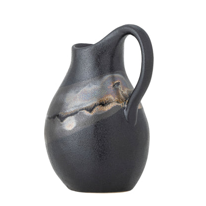 Bloomingville Alvena Vase, Braun, Steingut
