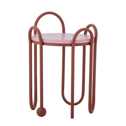 Bloomingville Whimsica Beistelltisch, Rot, Metall
