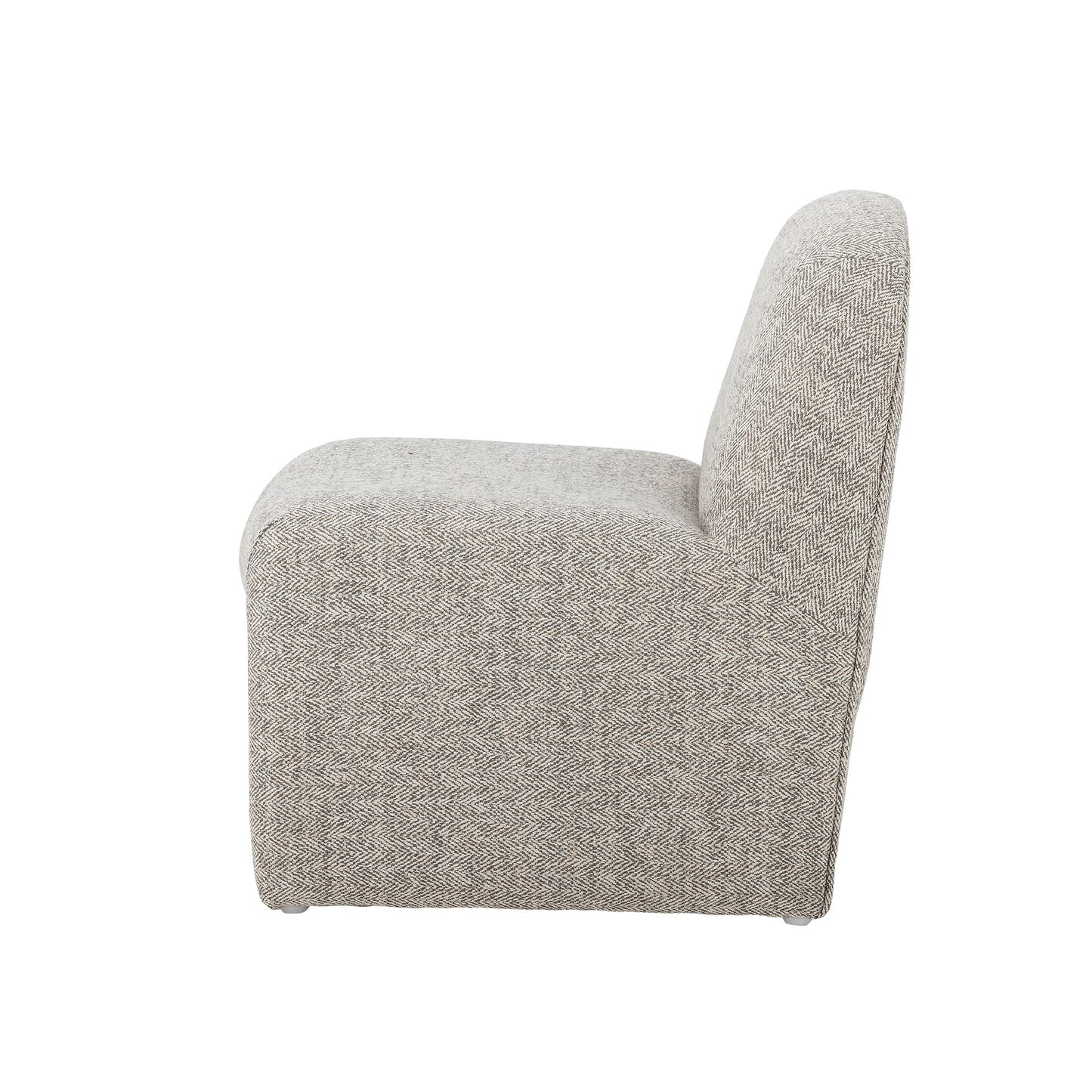Bloomingville MINI Neel Stuhl, Grau, Polyester