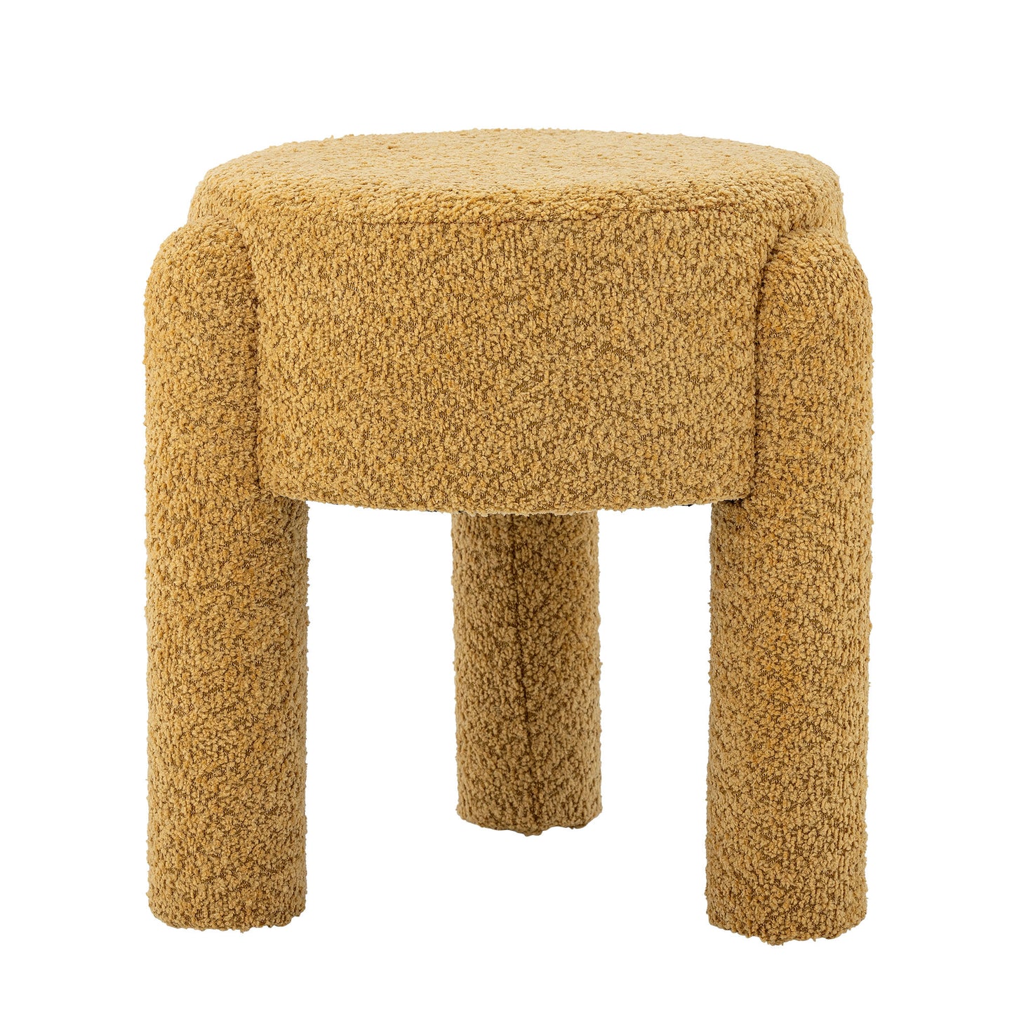Bloomingville Bruno Hocker, Gelb, Polyester
