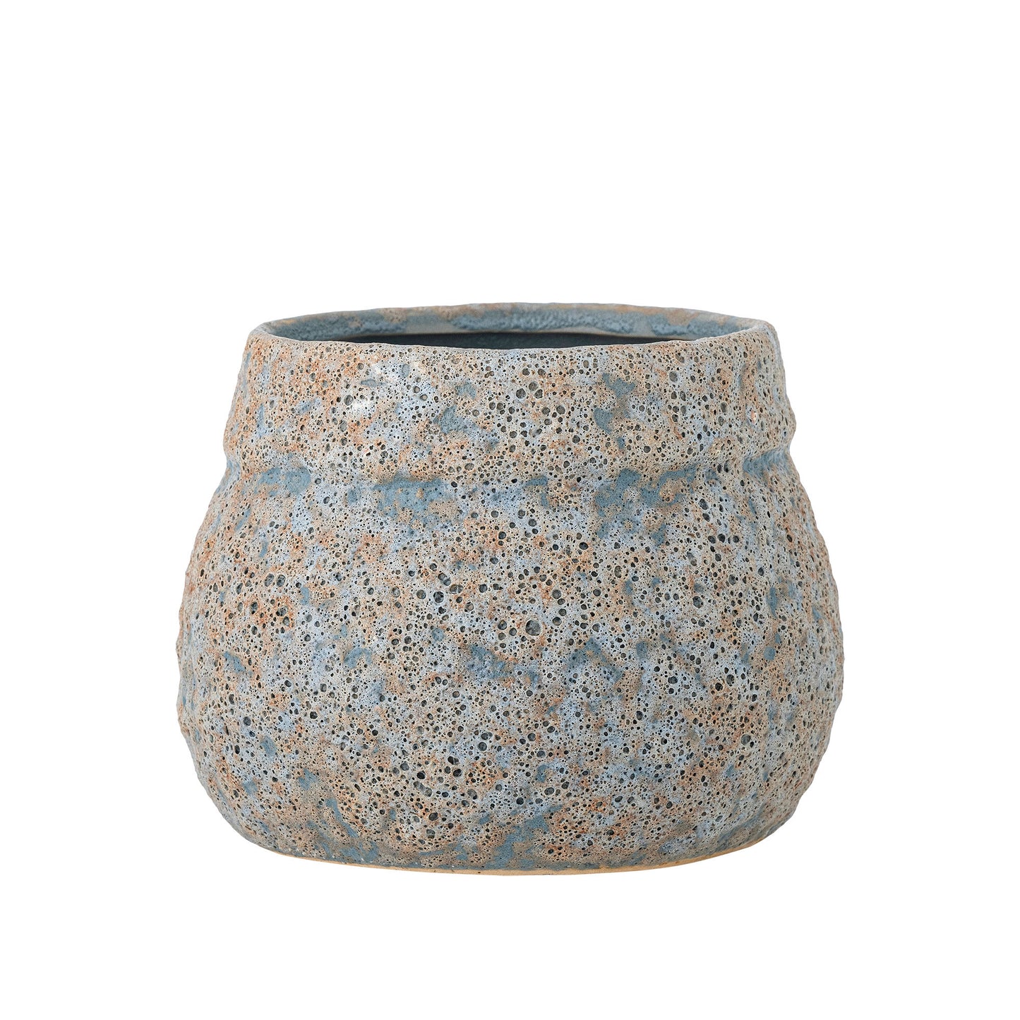 Bloomingville Mayia Blumentopf, Grau, Steingut
