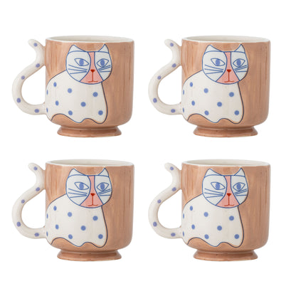 Bloomingville Missy Becher, Bunt, Steingut