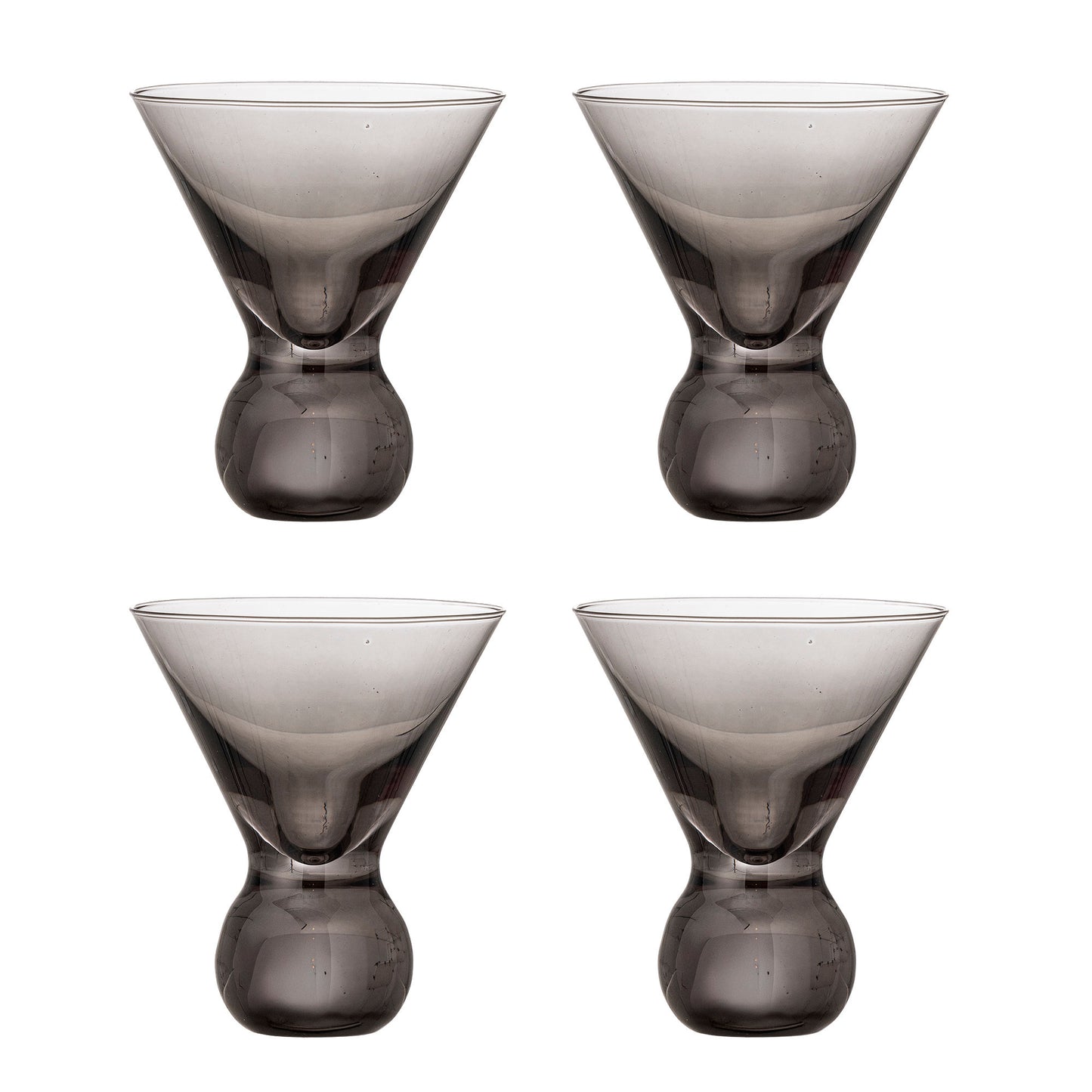 Bloomingville Corliss Cocktailglas, 4er Set
