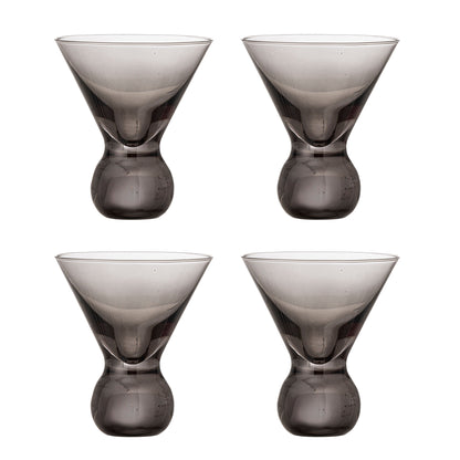 Bloomingville Corliss Cocktailglas, 4er Set