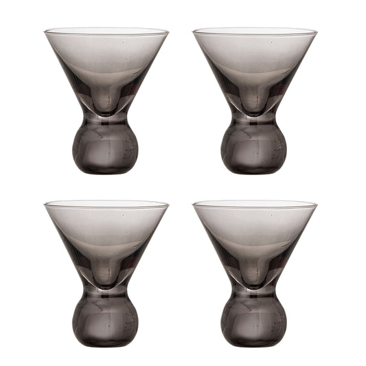 Bloomingville Corliss Cocktailglas, 4er Set