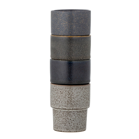 Bloomingville Ewan Tasse, Bunt, Steingut