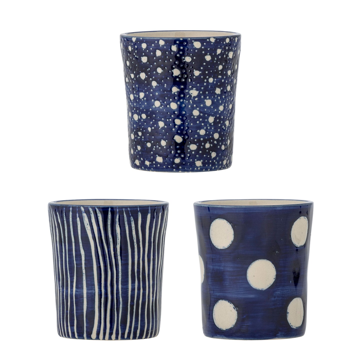 Creative Collection Minoa Tasse, Blau, Steingut