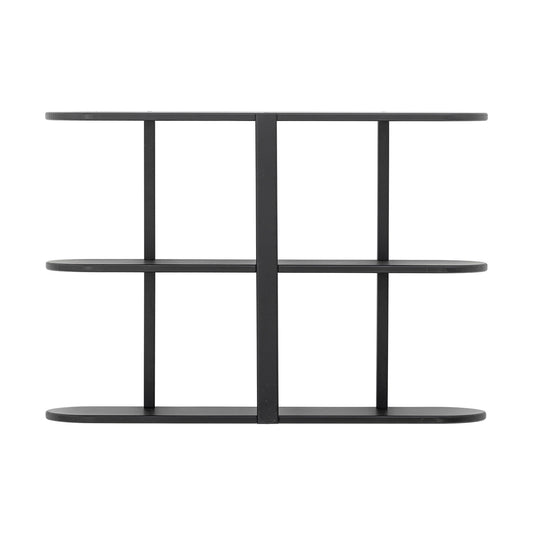 Bloomingville Vicente Regal, Schwarz, MDF