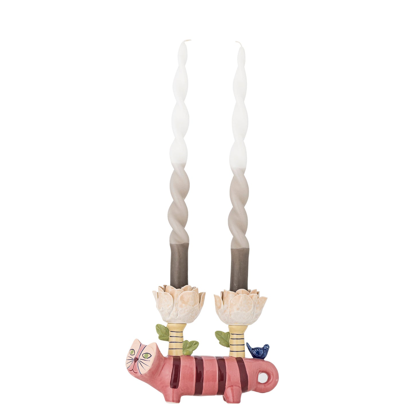 Bloomingville Missy Kerzenhalter, Bunt, Steingut