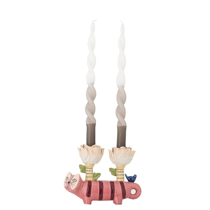 Bloomingville Missy Kerzenhalter, Bunt, Steingut