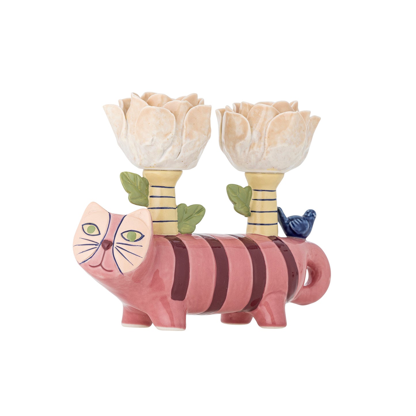 Bloomingville Missy Kerzenhalter, Bunt, Steingut
