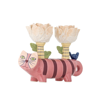 Bloomingville Missy Kerzenhalter, Bunt, Steingut