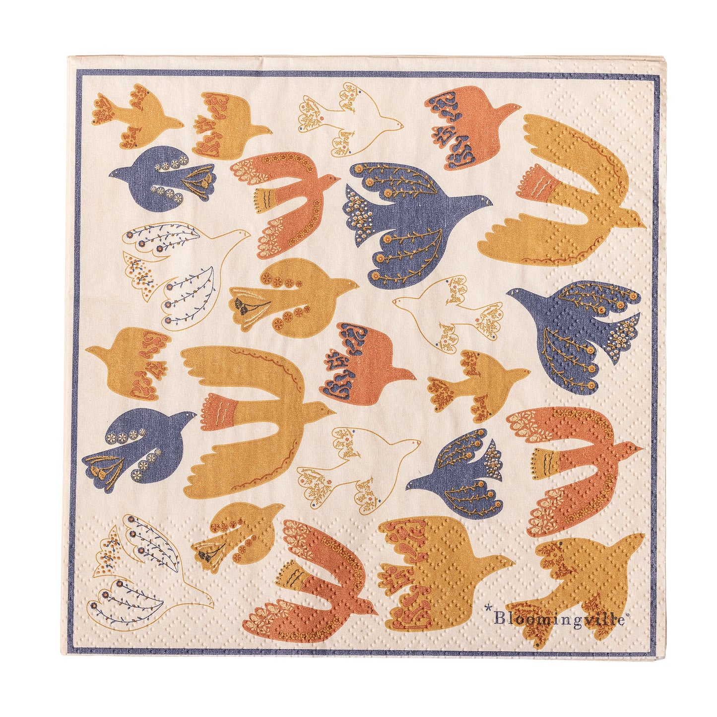 Bloomingville Anniversary Serviette, Bunt, FSC®Mix, Paper