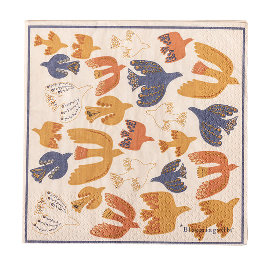 Bloomingville Anniversary Serviette, Bunt, FSC®Mix, Paper