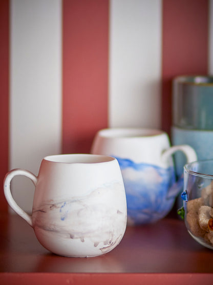 Bloomingville Lyre Tasse, Braun, Steingut