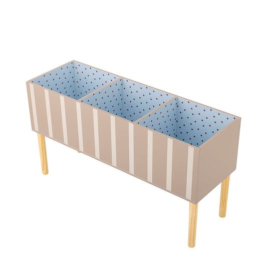 Bloomingville MINI Salam Bücherständer, Braun, FSC®100%, MDF