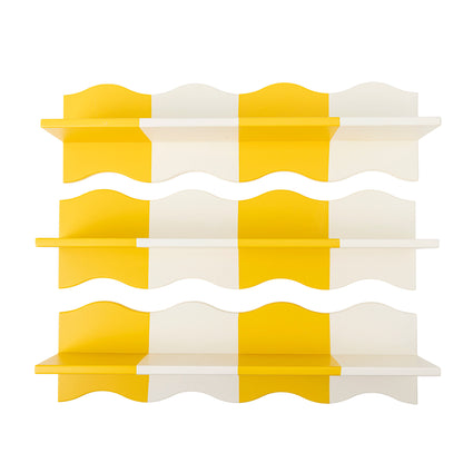 Bloomingville MINI Bubbi Regal, Gelb, MDF