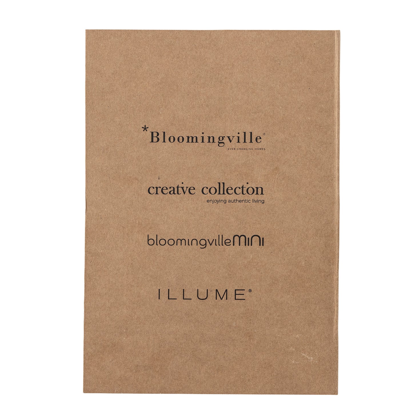 Bloomingville Anniversary Notizbuch, Braun, FSC®Mix, Paper