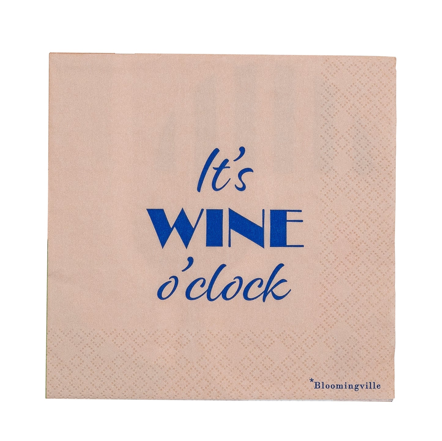 Bloomingville Wine Serviette, Blue, FSC® Mix, Papier