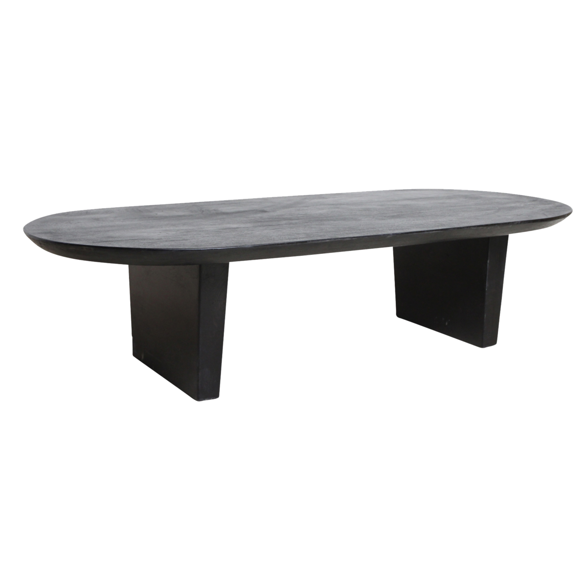 Bullnose Couchtisch schwarz