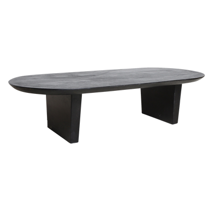 Bullnose Couchtisch schwarz